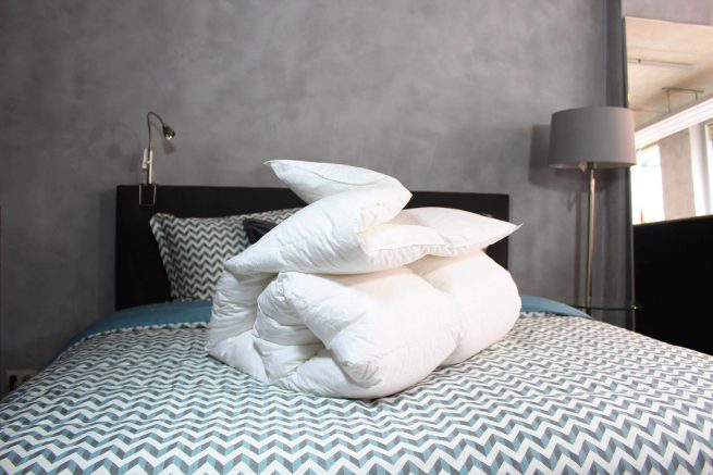 Fluffy dekbed Nuvaro Exclusive Medium 260x220 Donzen dekbed 100% Ganzendons