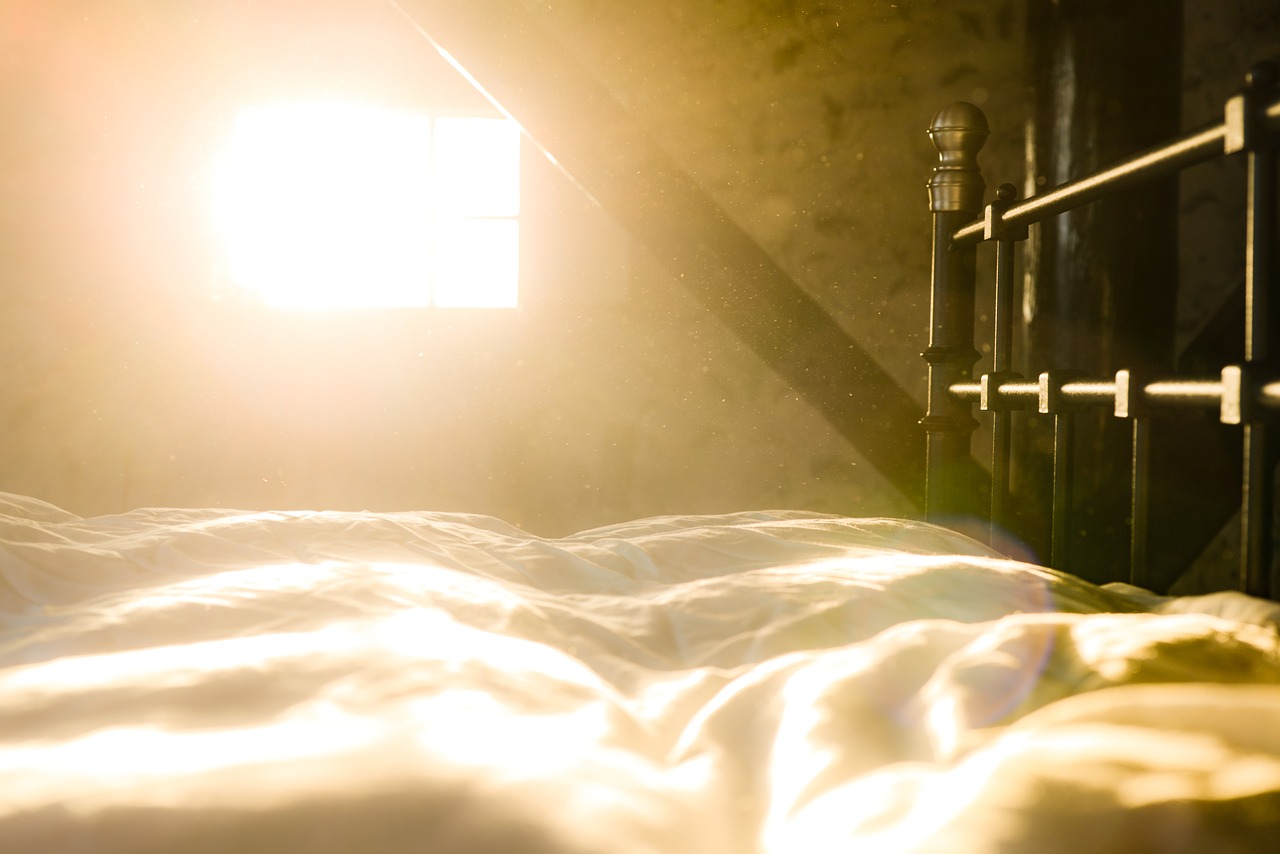 Wake-up-light-morning
