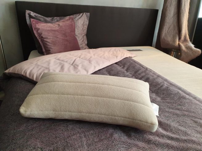 Nuvaro PU-staafjes de luxe hoofdkussen - Afbeelding 3