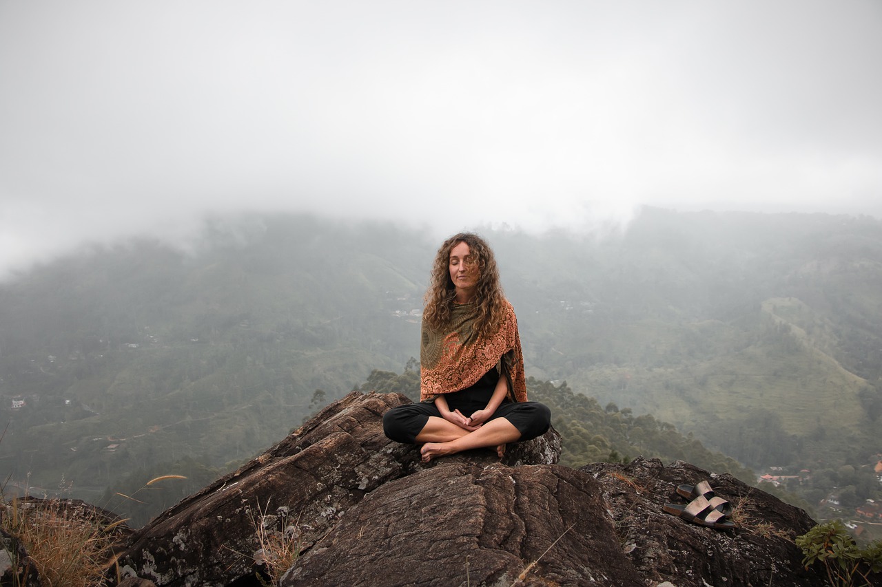 Vrouw Yoga Natuur Vrouw-Yoga-Natuur