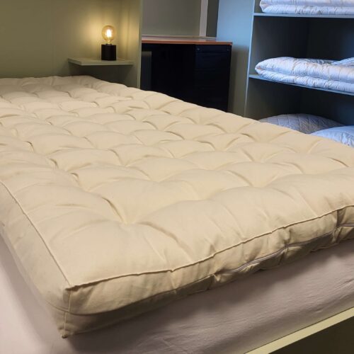Topper matras linnen merino firm