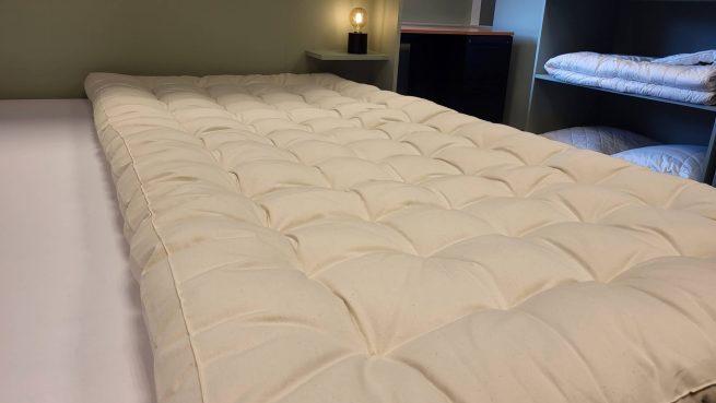 Topper Matras Nuvaro Linnen Merino Firm - Afbeelding 2