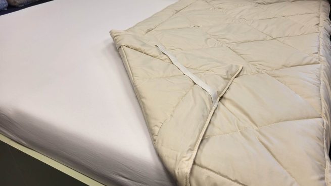 Matrasbeschermer Nuvaro Linnen Merino Soft - Afbeelding 5